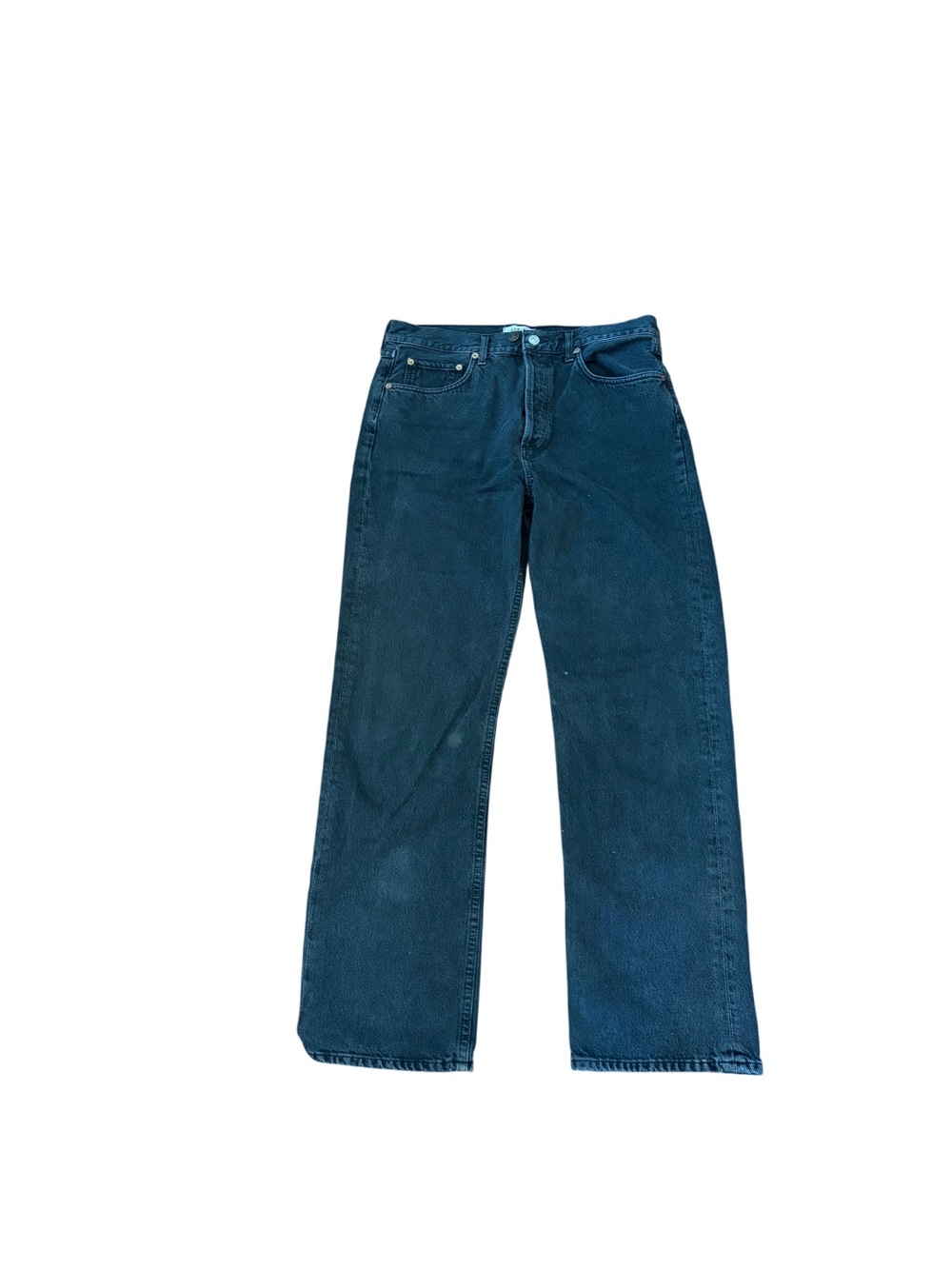 Classic High-Rise Straight Leg Jeans